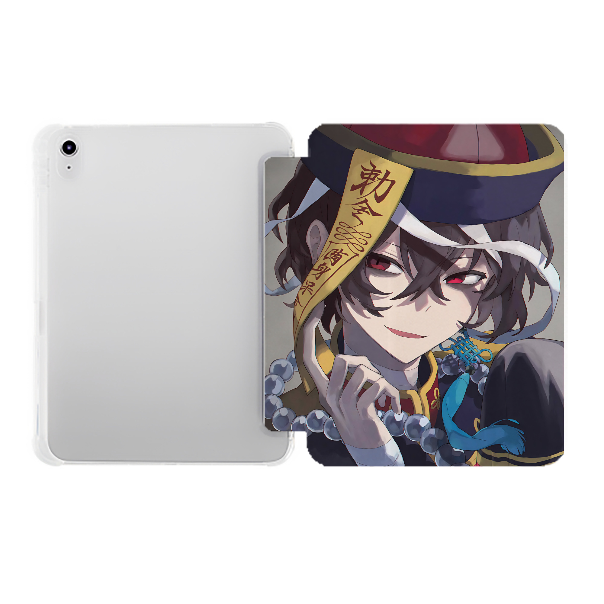 （画像用） 文豪ストレイドッグス Bungo Stray Dogs IPad ケース ペン収納付き 三つ折りスタンド PUレザー×シリコン 対応機種9.5/10.5/10.9インチ